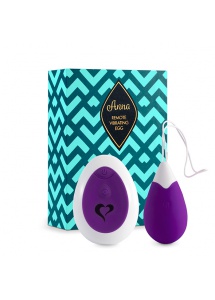 Jajeczko wibrujące - FeelzToys Anna Vibrating Egg Remote  Fioletowy
