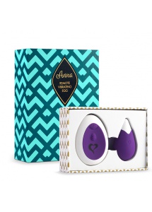 Jajeczko wibrujące - FeelzToys Anna Vibrating Egg Remote  Fioletowy