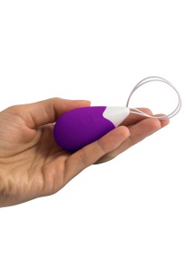 Jajeczko wibrujące - FeelzToys Anna Vibrating Egg Remote  Fioletowy