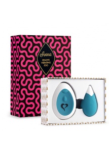 Jajeczko wibrujące - FeelzToys Anna Vibrating Egg Remote  Zielony