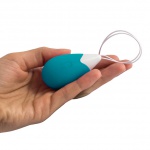 Jajeczko wibrujące - FeelzToys Anna Vibrating Egg Remote  Zielony