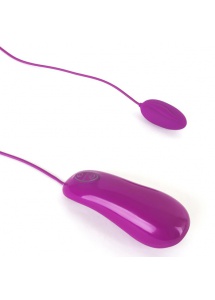 Jajeczko wibrujące ze sterowaniem przewodowym - B Swish bnaughty Deluxe  Fioletowy Jasny