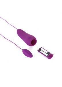 Jajeczko wibrujące ze sterowaniem przewodowym - B Swish bnaughty Deluxe  Fioletowy Jasny