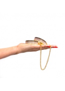 Kajdanki ozdobne typu mesh - RS Icons Diamond Handcuffs Liz  