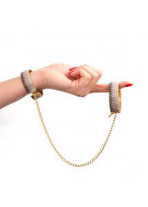 Kajdanki ozdobne typu mesh - RS Icons Diamond Handcuffs Liz  
