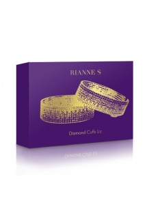 Kajdanki ozdobne typu mesh - RS Icons Diamond Handcuffs Liz  