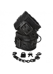 Solidne Kajdanki ozdobne - Sportsheets Sincerely Lace Fur Lined Handcuffs  