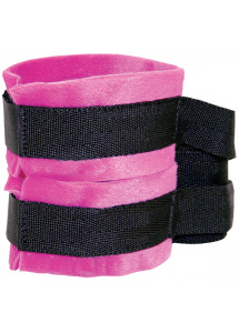 Kajdanki z paskami - S&M Kinky Pinky Cuffs  