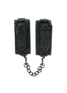 Kajdanki zdobione - Sportsheets Midnight Lace Cuffs  