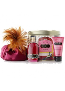 Zestaw erotyczny - Treasure Trove strawberry KAMASUTRA