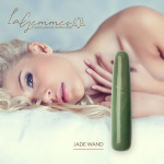 Kamienne dildo masażer - La Gemmes Wand Jadeit
