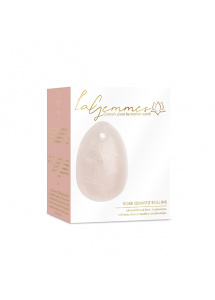 Kamienne jajeczko yoni waginalne - La Gemmes Yoni Egg Różowy Kwarc M
