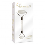 Kamienny masażer roller do twarzy - La Gemmes Facial Massage Roller Kwarc