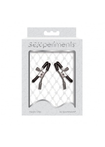 Klasyczne szczypce do sutek - S&M Nipple Clips 