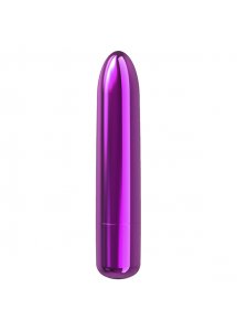 Klasyczny mini wibrator - PowerBullet Bullet Point Vibrator 10 Functions   Fioletowy