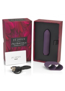 Klasyczny wibrator plus nakładka - Je Joue Classic Bullet Vibrator Fioletowy