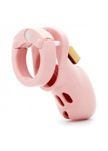 Męski pas cnoty klatka na penisa z poliwęglanu - CB-X CB-3000 Chastity Cock Cage Różowy