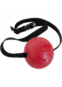 Knebel cukierkowy - Candy Ball Gag  Truskawkowy