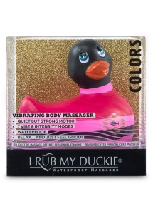 Kolorowy masażer kaczuszka - I Rub My Duckie 2.0 Colors  Czarny