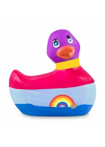Kolorowy masażer kaczuszka - I Rub My Duckie 2.0 Colors  Fioletowy