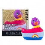 Kolorowy masażer kaczuszka - I Rub My Duckie 2.0 Colors  Fioletowy