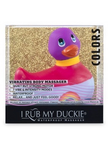 Kolorowy masażer kaczuszka - I Rub My Duckie 2.0 Colors  Fioletowy