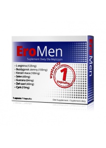 Kompletny produkt na erekcję tabletki EroMen 1 kapsułka