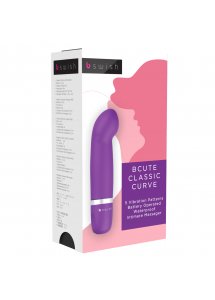 B Swish - Klasyczny Zakrzywiony Wibrator Bcute Classic Curve Fioletowy