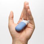 Tenga - Wibrujący Pierścień Erekcyjny Na Penisa SVR Smart Niebieski