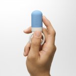 Tenga - Wibrujący Pierścień Erekcyjny Na Penisa SVR Smart Niebieski