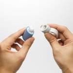 Tenga - Wibrujący Pierścień Erekcyjny Na Penisa SVR Smart Niebieski