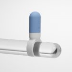 Tenga - Wibrujący Pierścień Erekcyjny Na Penisa SVR Smart Niebieski