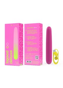 B Swish - Klasyczny Silikonowy Wibrator Bgood Infinite Deluxe Różowy