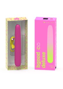 B Swish - Klasyczny Silikonowy Wibrator Bgood Infinite Deluxe Różowy