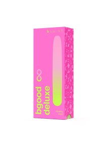 B Swish - Klasyczny Silikonowy Wibrator Bgood Infinite Deluxe Różowy