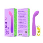 B Swish - Zakrzywiony Silikonowy Stymulator Bgee Heat Infinite Deluxe Fioletowy