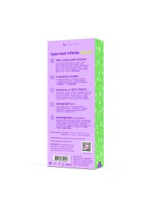 B Swish - Zakrzywiony Silikonowy Stymulator Bgee Heat Infinite Deluxe Fioletowy