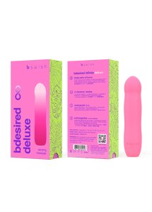 B Swish - Klasyczny Silikonowy Wibrator Bdesired Infinite Deluxe Różowy