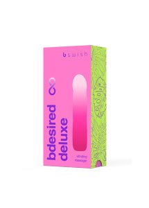 B Swish - Klasyczny Silikonowy Wibrator Bdesired Infinite Deluxe Różowy