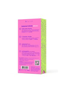 B Swish - Klasyczny Silikonowy Wibrator Bdesired Infinite Deluxe Różowy
