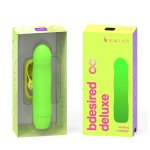 B Swish - Klasyczny Silikonowy Wibrator Bdesired Infinite Deluxe Zielony