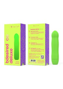 B Swish - Klasyczny Silikonowy Wibrator Bdesired Infinite Deluxe Zielony