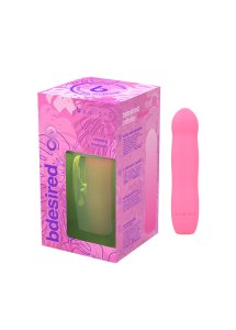 B Swish - Klasyczny Silikonowy Wibrator Bdesired Infinite Deluxe Beauty Edition Różowy