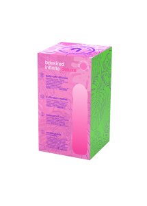 B Swish - Klasyczny Silikonowy Wibrator Bdesired Infinite Deluxe Beauty Edition Różowy