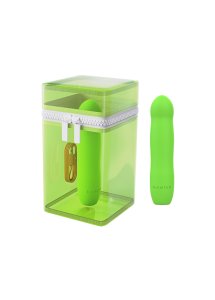 B Swish - Klasyczny Silikonowy Wibrator Bdesired Infinite Deluxe Beauty Edition Zielony