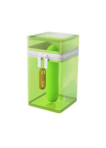 B Swish - Klasyczny Silikonowy Wibrator Bdesired Infinite Deluxe Beauty Edition Zielony