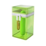 B Swish - Klasyczny Silikonowy Wibrator Bdesired Infinite Deluxe Beauty Edition Zielony