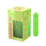 B Swish - Klasyczny Silikonowy Wibrator Bdesired Infinite Deluxe Beauty Edition Zielony