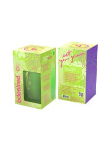 B Swish - Klasyczny Silikonowy Wibrator Bdesired Infinite Deluxe Beauty Edition Zielony