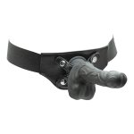 Naked Addiction - Realistyczny Wibrator Z Przyssawką Pilotem I Obrotową Końcówką 23 cm Czarny